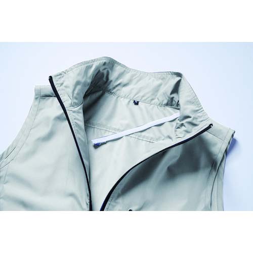 空調服 空調ベスト ウエアのみ ネイビー 6L KU91830-C03-S8