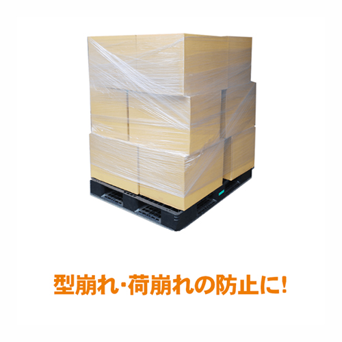 現場市場 ストレッチフィルム 15μ 500mm×300m 1箱(6巻入り) OSK-SF15