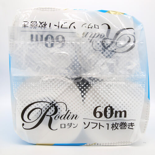 アスト トイレットペーパー ロダン シングル 60m 12ロール 950088