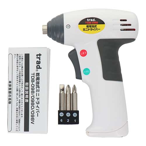 trad 乾電池式ミニドライバー TDB-098