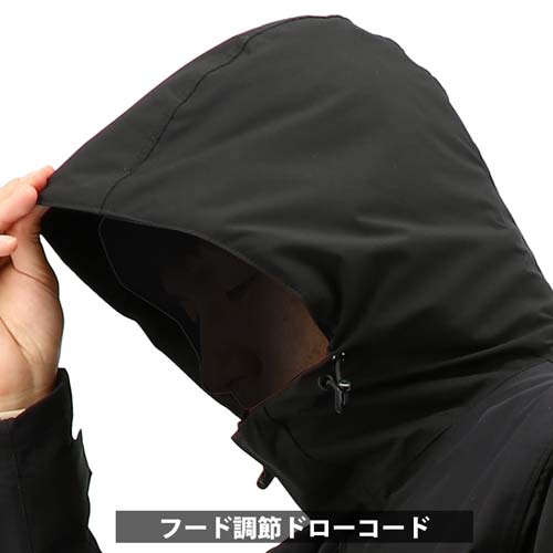 HUMMER 透湿防水 ストレッチ防寒ブルゾン ブラック HM-W4