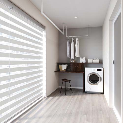 川口技研 ホスクリーンBAR型 ホワイト H600mm×W1820mm BAR1-6018-W