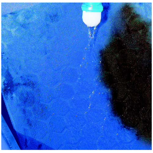 山善 SOSORUクロス ブルー350×350 YK-SOSOCLO-1(B)