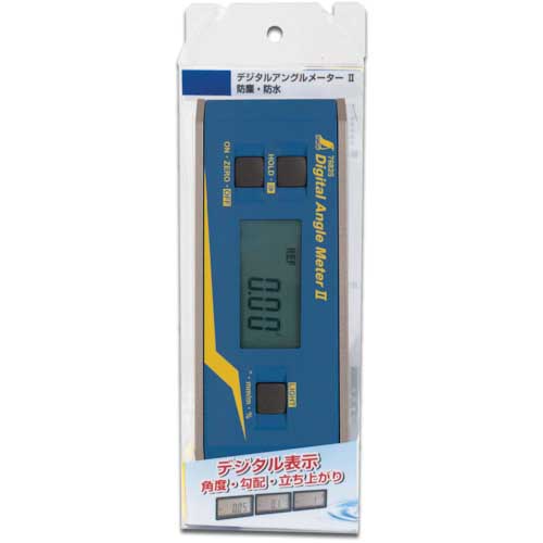 シンワ デジタルアングルメーター2防塵防水マグネット付 76826