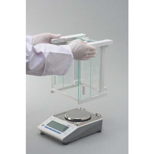 VIBRA ALE3202:高精度電子天びん 秤量3.2kg 最小表示0.01g ALE3202