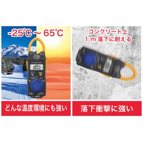 HIOKI ACクランプメータ CM3289 書類3点付 CM3289-SYORUI3TENTUKIの 