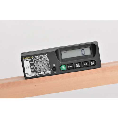 エビスダイヤモンド デジタルレベル 170mm ED-17DGLB