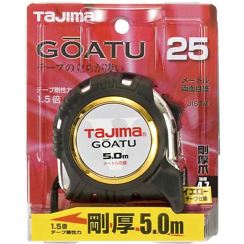 タジマ 剛厚Gロックー25 5.0m メートル目盛 GAGL2550