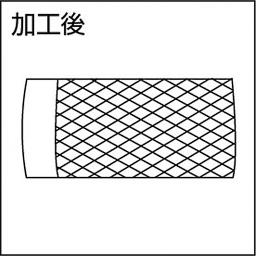 SUPER 切削ローレット駒(小径アヤ目用)ピッチ:0.3 外径A:9.5 KNCD0903