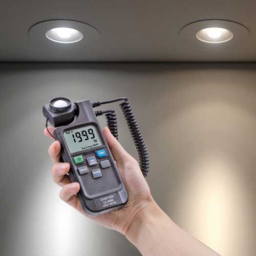 CUSTOM LEDモード付きデジタル照度計 LX-3000