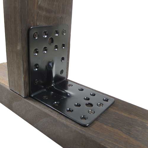 DAIDOHANT マルチ金物 プレート ブラック 2.3×40×160 00069101