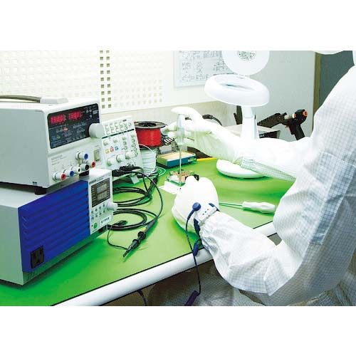 VESSEL 導電性ゴムマット(ライトグリーン) No.LG-100 LG-100