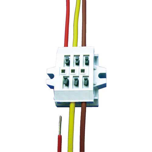 サトーパーツ スクリューレス端子台 ML-1700-B-2P