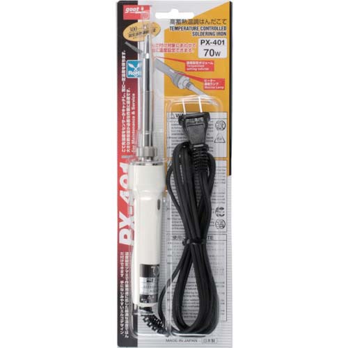 グット 温調式はんだこて (1本=1PK) PX-401