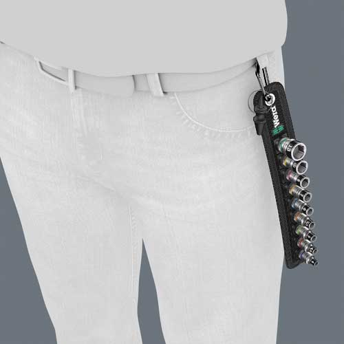 Wera BELT 2 8740A Hex-Plus HF ベルトソケットセット 1/4 003881