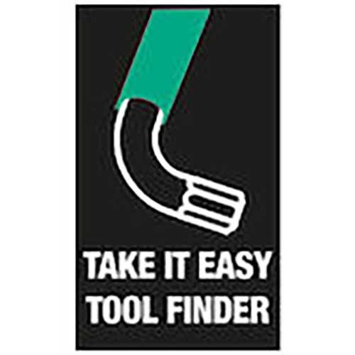 Wera 950SPKL/9SZ ボールポイントヘックスキーセット インチ 022639