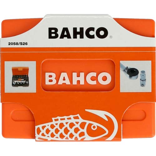 BAHCO ミニチュアビットラチェットセット 2058/S26