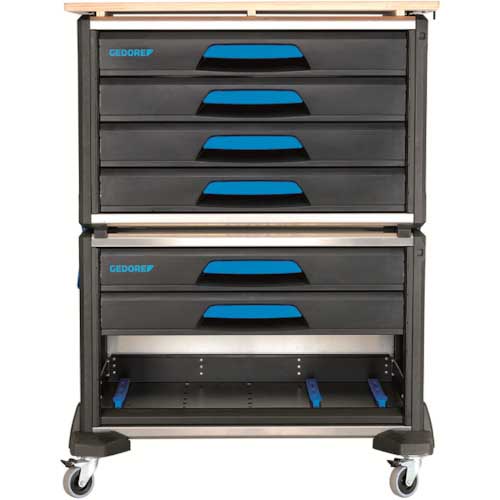 【廃番】GEDORE 【在庫限り特価】ツールトロリー WORKMO W3 1110 6段 2954443