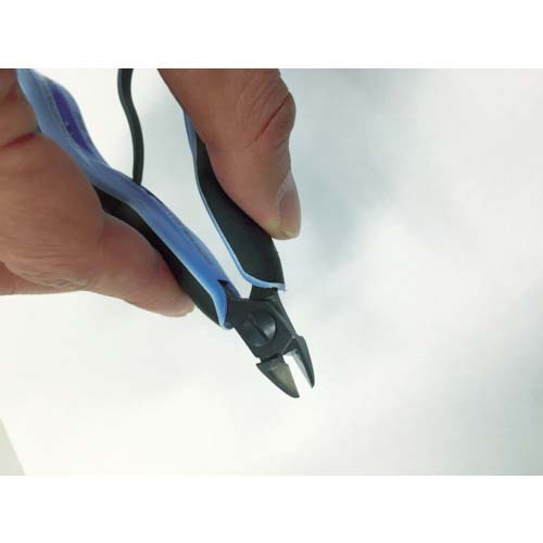 リンドストローム 電子斜めニッパー 銅線切断Φ0.1～1.25mm 全長135.5mm