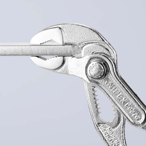 KNIPEX ウォーターポンププライヤー コブラ ソフトプラスチックハンドル 125mm 8703-125