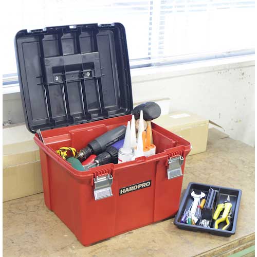 式さん専用商品 アイリスオーヤマ 226181 ハードプロ 45 ダークグレー/レッド HM-45の