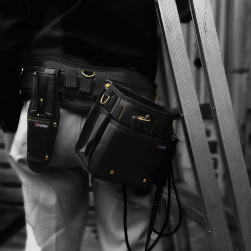 フジ矢 腰袋スタンダード2段(黒金) PS-22BGの通販｜現場市場