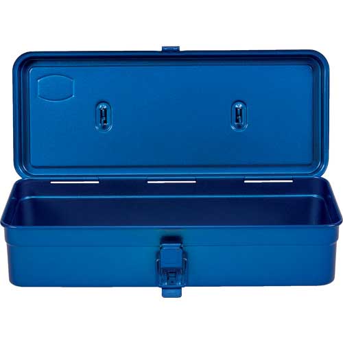 TRUSCO トランク型工具箱 333X137X96.5 ブルー T-320