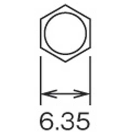 近江 六角6.35 溝9、13兼用差込 ヘキサゴンビット H3 全長100 V32XH3-100