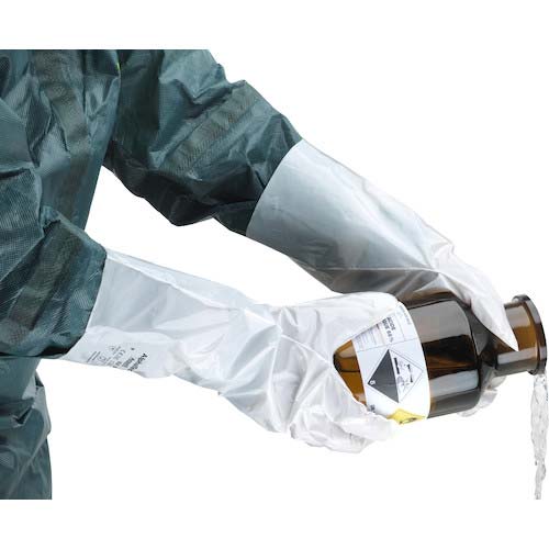 Ansell 化学防護手袋 アルファテック 02-100 Lサイズ 02-100-9