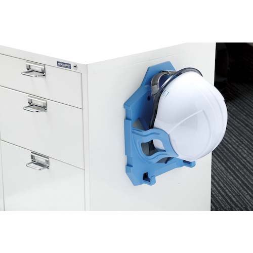 ミドリ安全 保管整理用ヘルメットハンガー SCキーパー2 ブルー SCKP2-BL