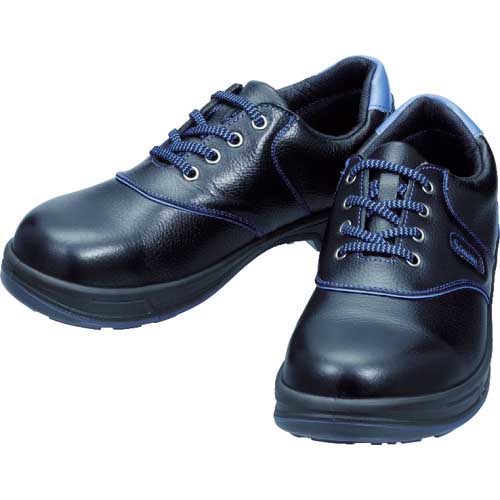 シモン 安全靴 SL11-BL 黒/ブルー 26.5cm【取寄商品】-
