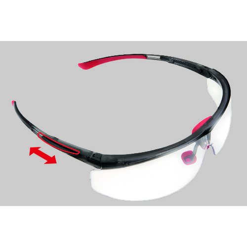 【アウトレット】ハネウェル 保護メガネ アダプテック スモークレンズ 紺+グレー 幅狭 T5900NBLSJ