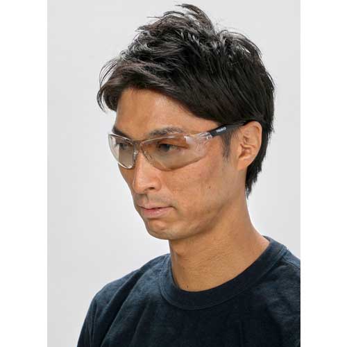 TRUSCO 二眼型セーフティグラス スポーツタイプ レンズシルバー TSG-108SV