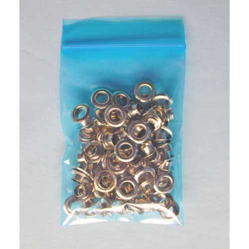 セイニチ チャック付ポリ袋 ユニパック I-4 半透明青 縦280×横200×厚さ0.04mm 100枚入 I-4-CB