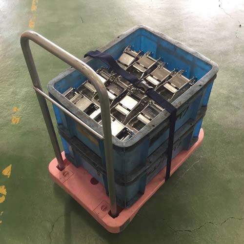 ユタカメイク 強力ストレッチベルト 38mm×1m カムバックル ブラック SBC-310