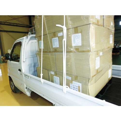 TRUSCO ビニロントラックロープ 3つ打 線径6mmX長さ15m TR-615