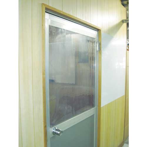 TRUSCO 窓用防音透明シート UVカットタイプ 920mmX12m 厚み2mm TSFP-12ST