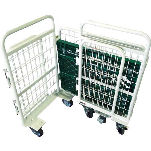 TRUSCO 折りたたみ式網台車 アミーゴカーゴ 600X800 AMG-1