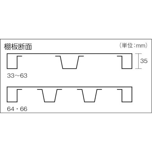 TRUSCO スチールラック M2型用追加棚板セット 1160X600用 中受付 ネオグレー M2-T46S