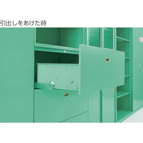 トラスコ中山 MU型保管庫 ラテラル3段 H1110 アジャスター付 MUA-11B(7657871) TRUSCO MU型保管庫 ラテラル3段 H1110 アジャスター付 ( MUA-11B