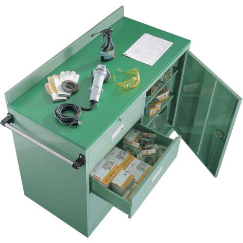 TRUSCO 大型ツールワゴン 1160X550XH1080 引出4段付 NTS-509