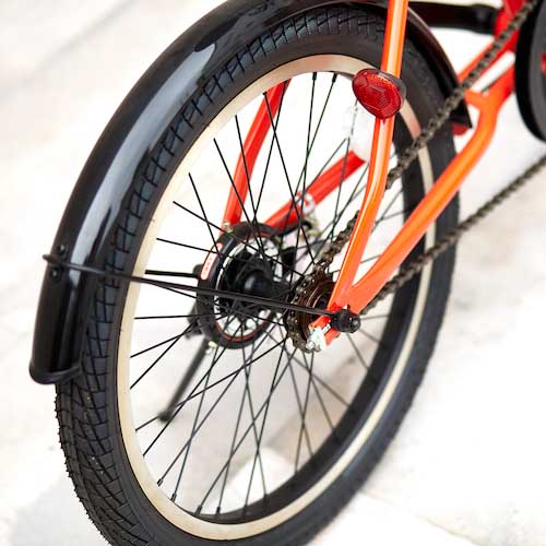 TRUSCO 災害時用ノーパンク自転車 ハザードランナー 20インチ THR5520 