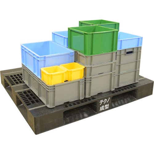 積水 トヨタ規格コンテナ TPー362F(底面フラットタイプ) グレー