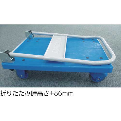 TRUSCO 樹脂台車 グランカート サイレント 3段片袖 900X605 TP-X905