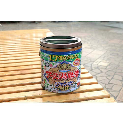 【廃番】アース 【在庫限りで終売】渦巻香 ジャンボ50巻缶入 171818