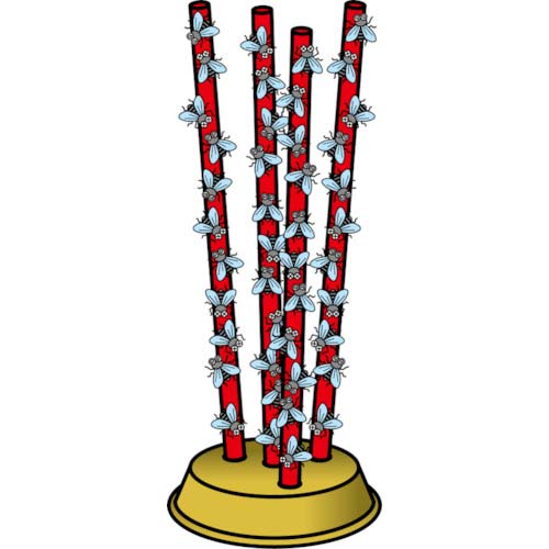 アース ハエとり棒 257215