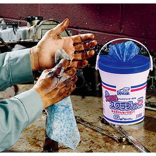 DEVCON スクラブ72 ハンドクリーナータオル(72枚入り) DK422072