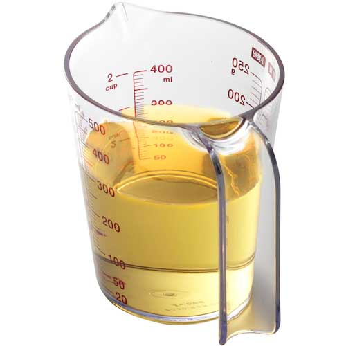 ASVEL 耐熱計量カップ O-500 500ml 232305