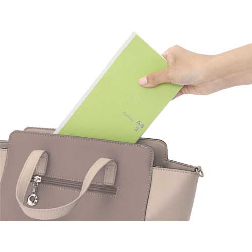 【廃番】プラス 77946)カ.クリエ A4×1/3サイズ こいあお 77946