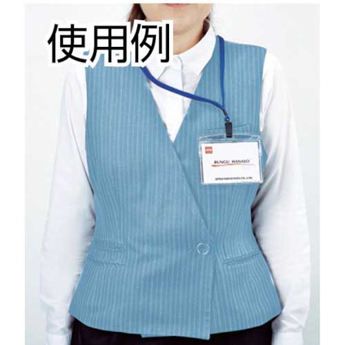 OP 吊り下げ名札 名刺サイズ 10枚 緑 NL-8-GN